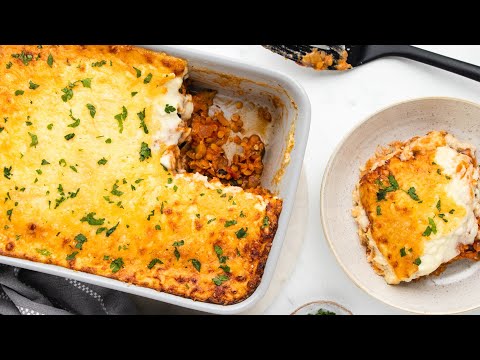 Vegetarian Lentil Moussaka Recipe