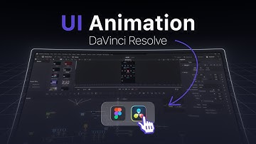 DaVinci Resolve UI Animation