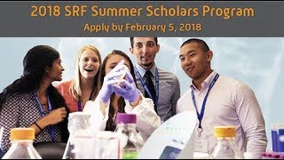 2017 SRF Summer Scholars Selfie Video