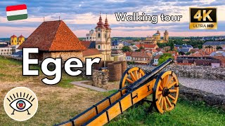 Eger Macaristan 4K Hdr Yürüyüş Turu Altyazılı Yürüyüş