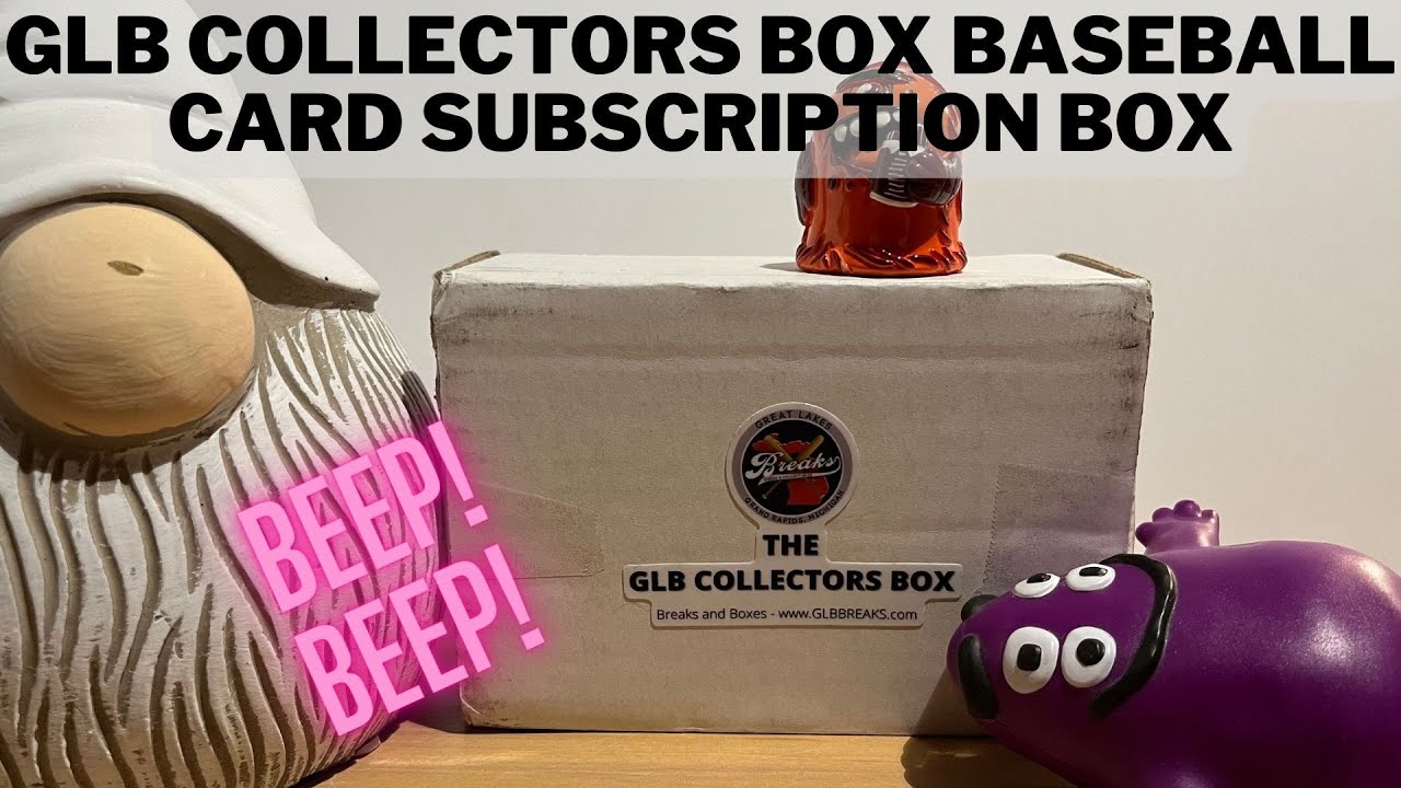 GLB Collectors Box Baseball Card Subscription Box November 2023 YouTube