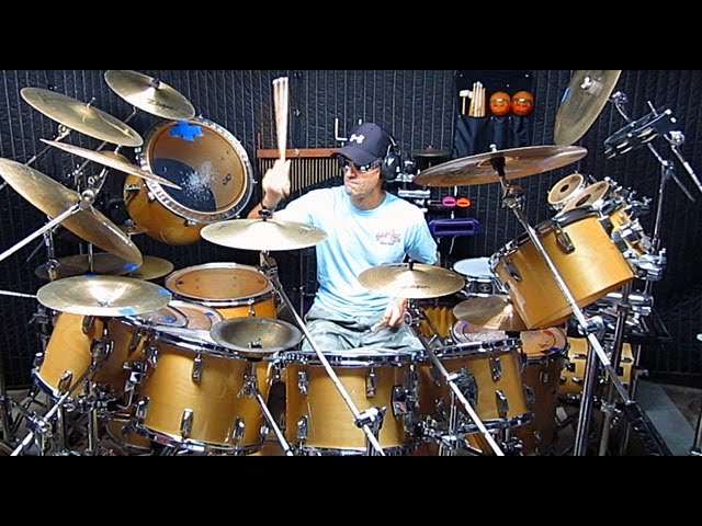 Gino Vannelli - "I Just Wanna Stop" Drum Cover by Alan Badia on TAMA Superstar Drums