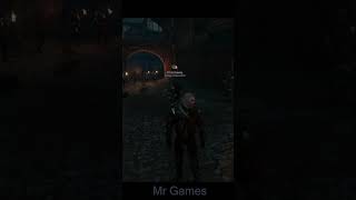 #SHORT Wiedźmin 3 uciekajacy mieszczanin przed straza (The Witcher 3)