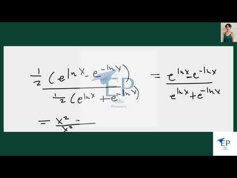 [Math] prove-the-identity-tanh-ln-x-frac-x2-1x2-1