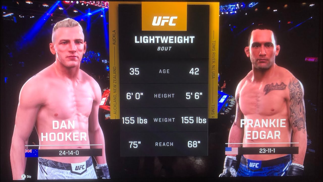 UFC 5 Dan Hooker vs Prankie Edgar