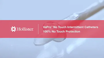 VaPro™ No Touch Intermittent Catheters - 100% No Touch Protection