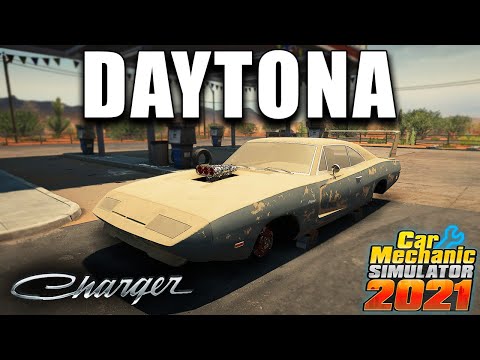 1968 Dodge Charger Daytona Flipped | Car Mechanic Simulator 2021