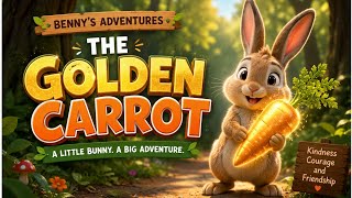 The Magical Golden Carrot 🌟 | Cute Bunny Cartoon | Moral Story for Kids