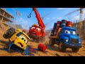 Bulldozer Out of Control! Oil Spill Chaos at the Construction Site! 🚧🛢️