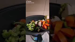 Perfectly steamed veggies made in Thermomix