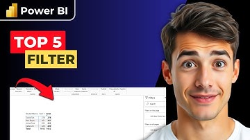 Hoe u de top 5-waarden in de Power BI-matrix filtert (de eenvoudigste manier) (gids 2025)