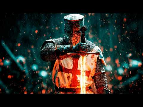 Crossing the Rubicon: The Templar's Vow | Powerful Crusaders Hymn (Gregorian Chant)
