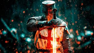 Crossing the Rubicon: The Templar's Vow | Powerful Crusaders Hymn (Gregorian Chant)