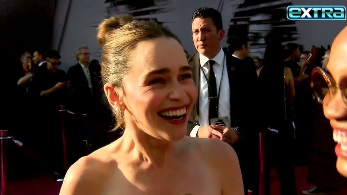 Emilia Clarke Jokes That Emmys Dress Wouldn't Work on 'Thrones