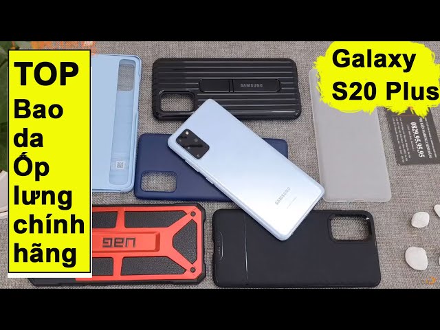 Top Bao da - Ốp lưng  S20+ | S20 Plus chính hãng Samsung |Top Galaxy S20+|S20 Plus Case real Samsung