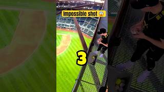 Impossible Timing Challenge 😱 Baseball Drop Experiment #shortsfeed