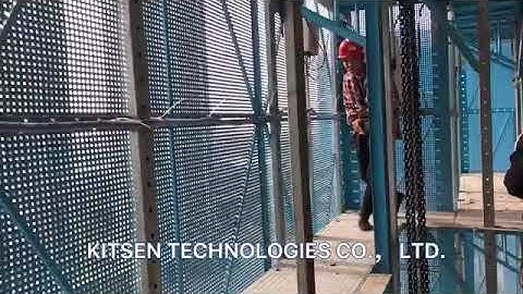 KITSEN Scaffold- Self-climbing Scaffold System Project Details