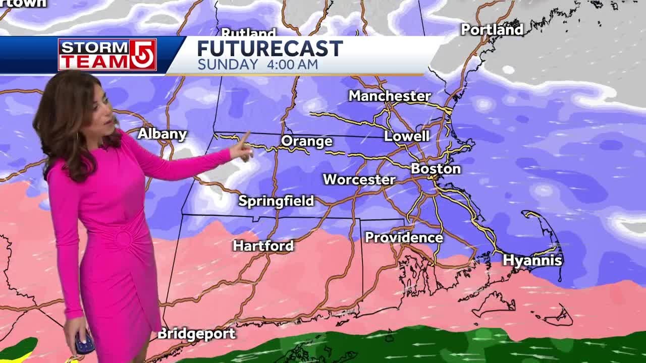 Video: Windy, chilly day before snow, rain move in - YouTube