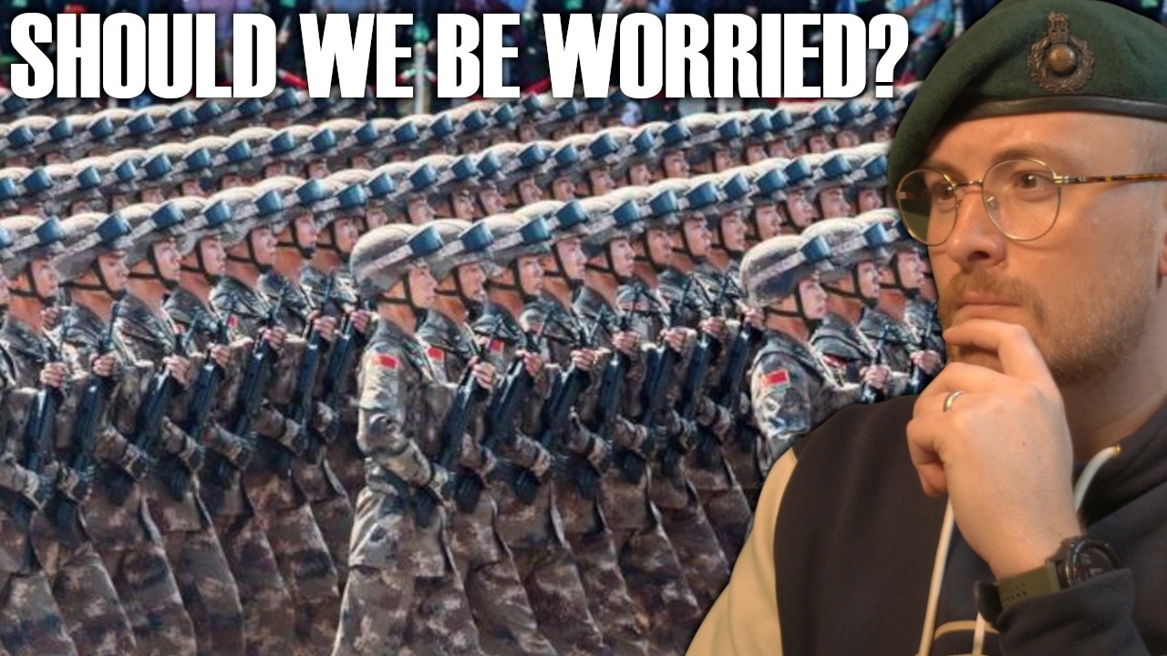 What Did China Just Reveal at This Parade? – Royal Marine Reacts
