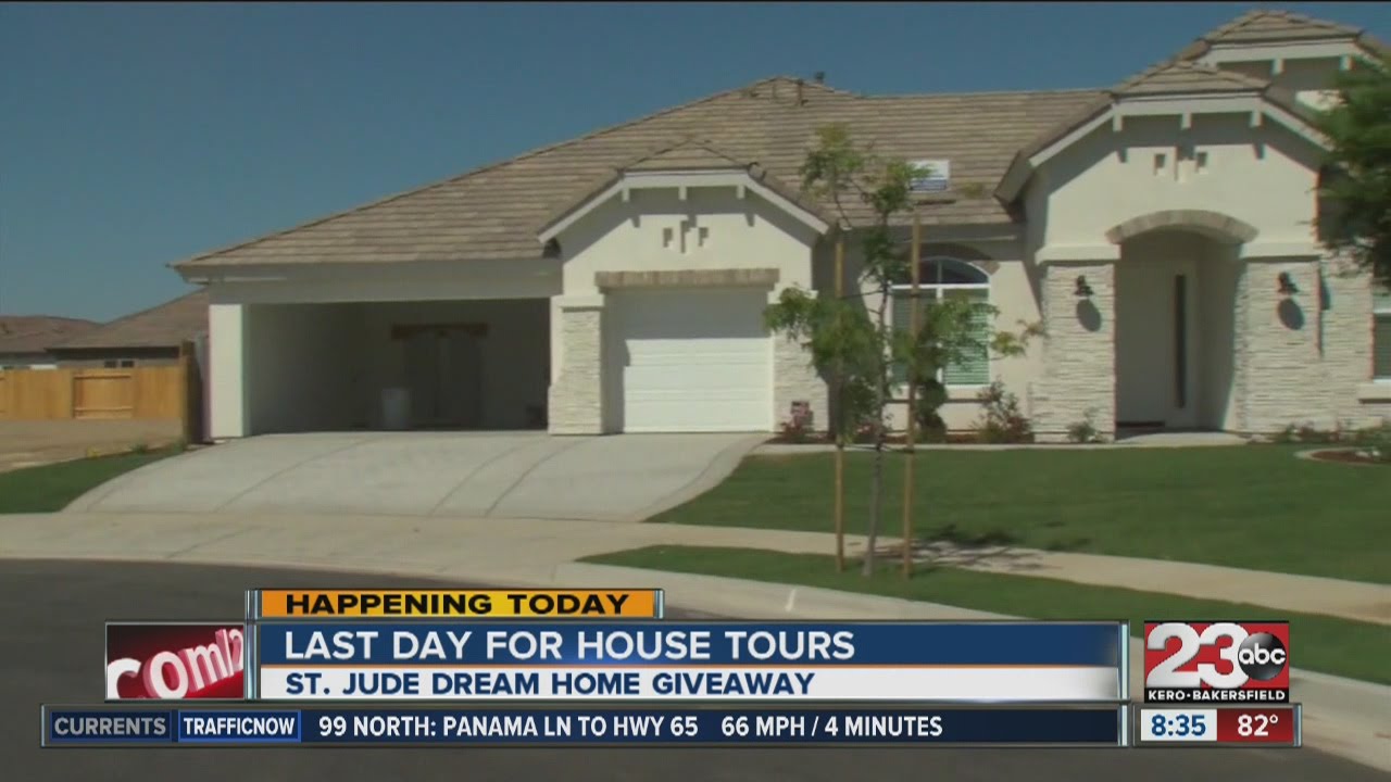 Last Day to Tour St. Jude Dream Home