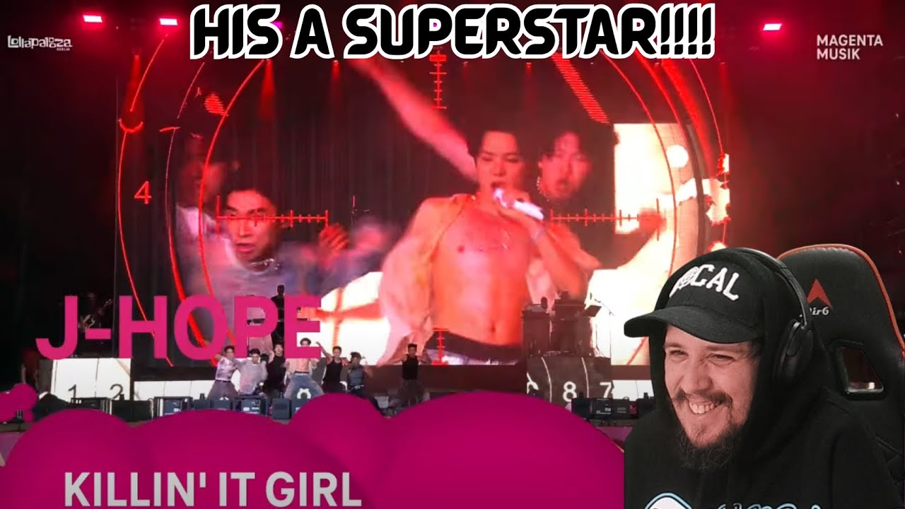 Espy Reacts To j-hope ‘Killin' It Girl | Lollapalooza Berlin