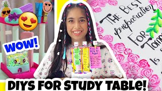 Study Table DIY Decoration Ideas!✨ | Riya's Amazing World