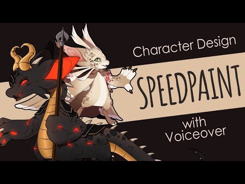 Two Character Designs! Speedpaint With Voiceover