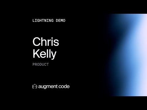 Build Better Code with Context-Aware AI — Chris Kelly, Augment Code | Enterprise Ready Conf 2025