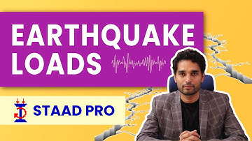 Earthquake Load Calculations with STAAD Pro | Seismic Design for beginners