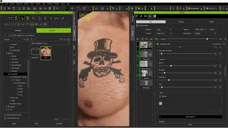 Character Creator Tattoo Tutorial screenshot 3