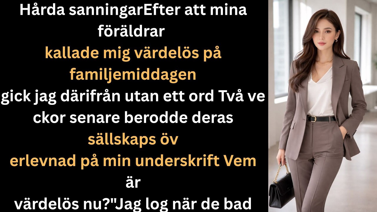 Kristallglasen klingade när min far höjde sitt glas för ännu en skål för min yngre bror Mikael. Jag satt tyst längst ner vid bordet och petade i maten medan släkten skrattade åt min pappas ord:...