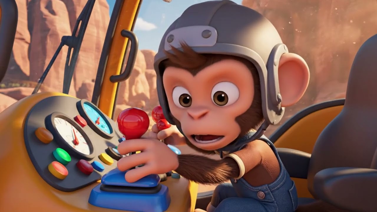 Kids Monkey King: Brave Little Monkey Farm Adventure & Heroic Animal Rescue!