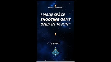 MAKING SPACE SHOOTER GAME BY USING JAVASCRIPT