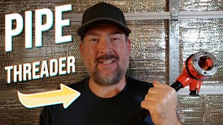 Ratchet Pipe Threader Kit - How To Thread A Steel Pipe