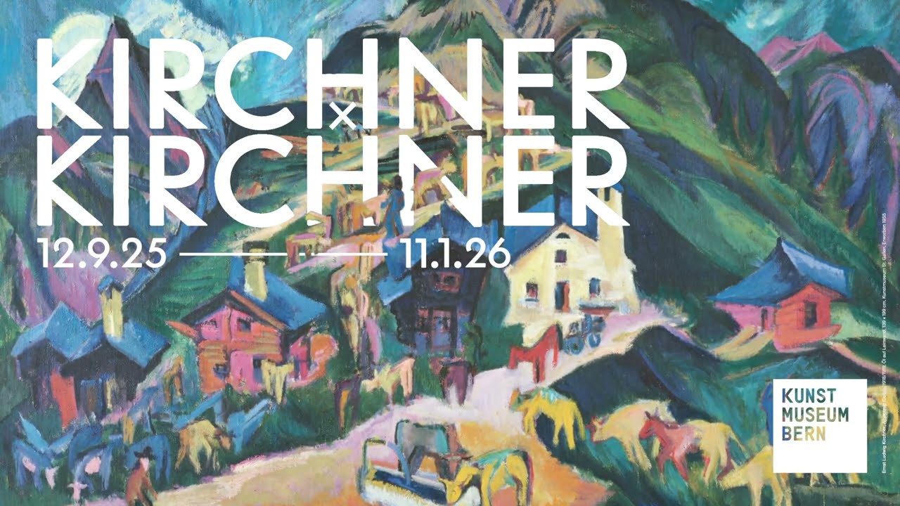 Kirchner × Kirchner ab 12.9.25 im Kunstmuseum Bern