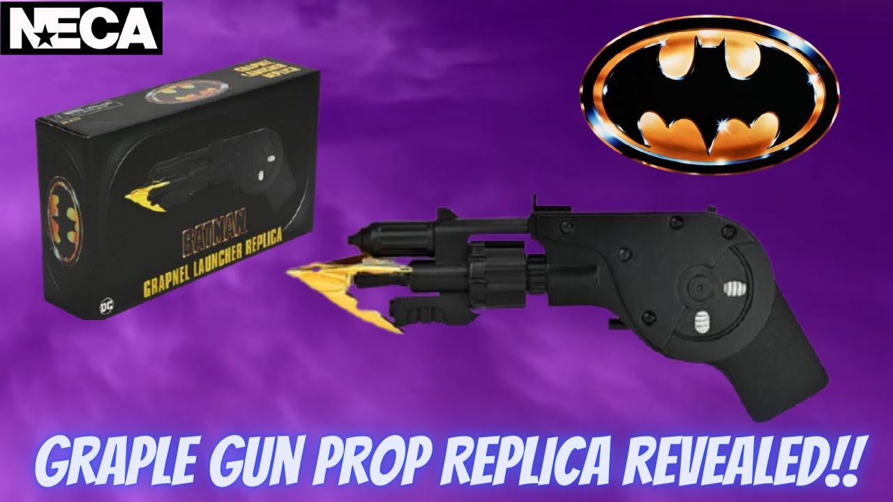  NECA Batman (1989) Grapnel Prop Replica : Toys & Games