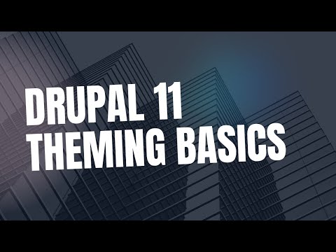 Drupal 11 Theming Basics | Twig Templates Explained | Drupal 11 | #webdevelopment  #drupaltutorial