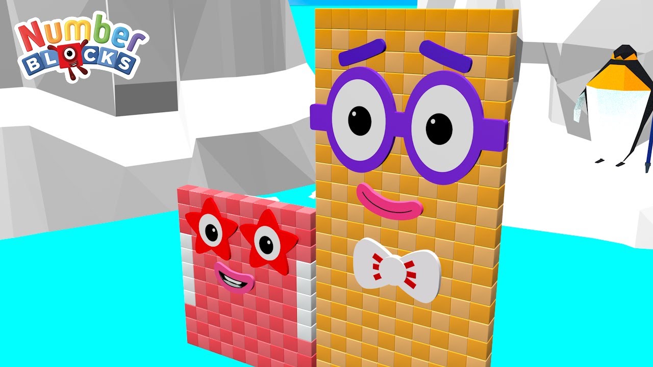 Numberblocks Cube Step Squad 110 Song vs 220 Song - Learn to Count Big ...