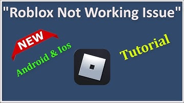 How To Fix Roblox Not Working Issue Android & Ios - 2022