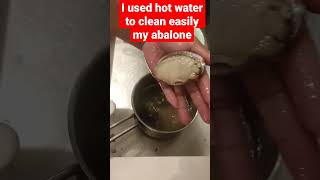 cleaning abalone #shortvideo #viralvideo #amazingsounds #asmrvideo #