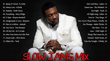 Best 90s - 2000s Slow Jams Mix 💋 R Kelly, Keith Sweat, Mary J Blige, Aaliyah, Tyrese, Usher &More