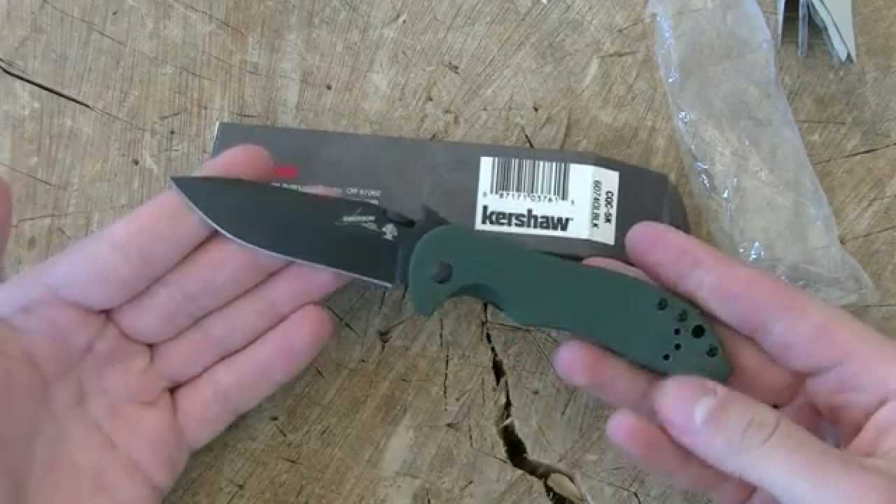 Kershaw Emerson CQC-5K Unboxing