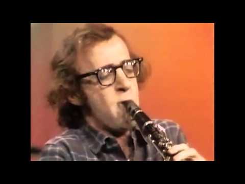 Woody Allen playing clarinet