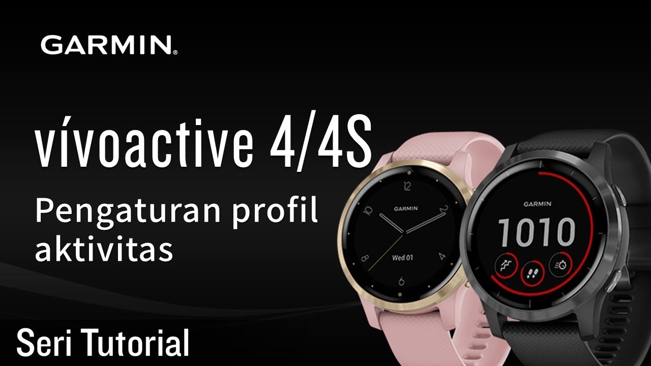 Tutorial - vívoactive 4/4S: Pengaturan 