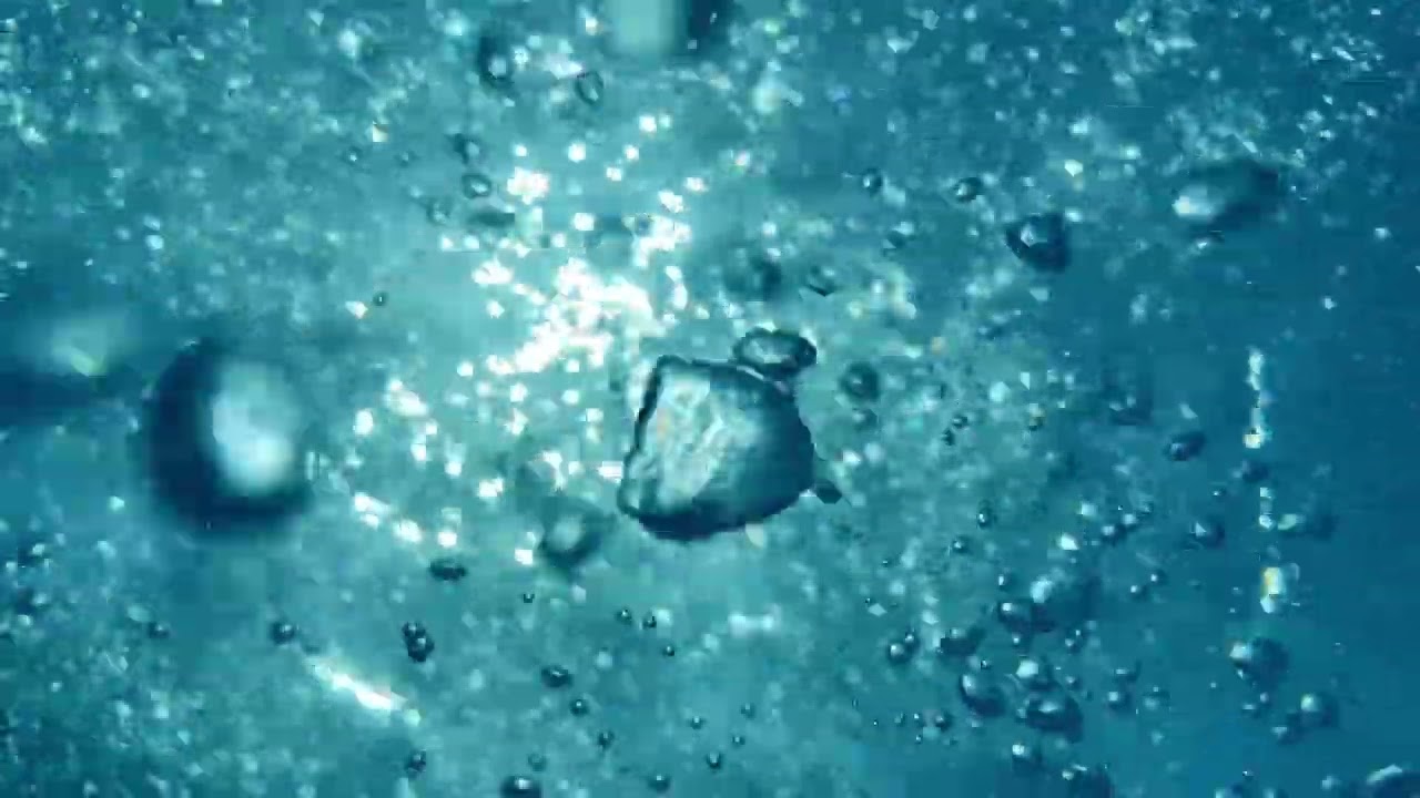 Deep Ocean Bubbles 🌊 Calm Ambient Music for Relax & Sleep (1 Hour)