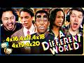 A DIFFERENT WORLD Season 4 Episodes 16-20 Reaction! | Jasmine Guy, Kadeem Hardison, w/ Jaby Koay