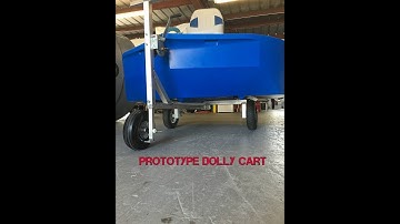 Roundabout Watercraft Prototype Dolly Cart