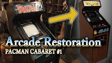Arcade Restoration #30   Pac Man Cabaret Cab restoration #1
