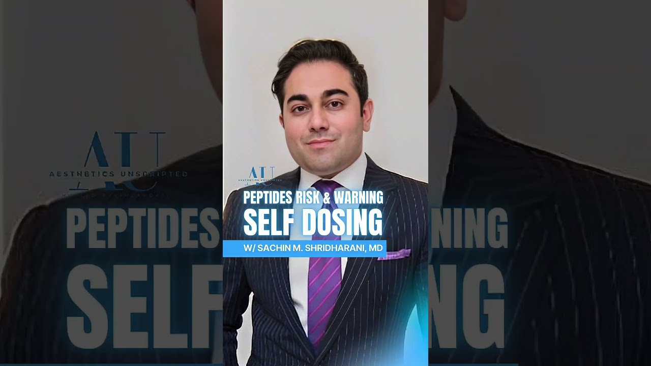 Peptides Risk and Warning of Self Dosing