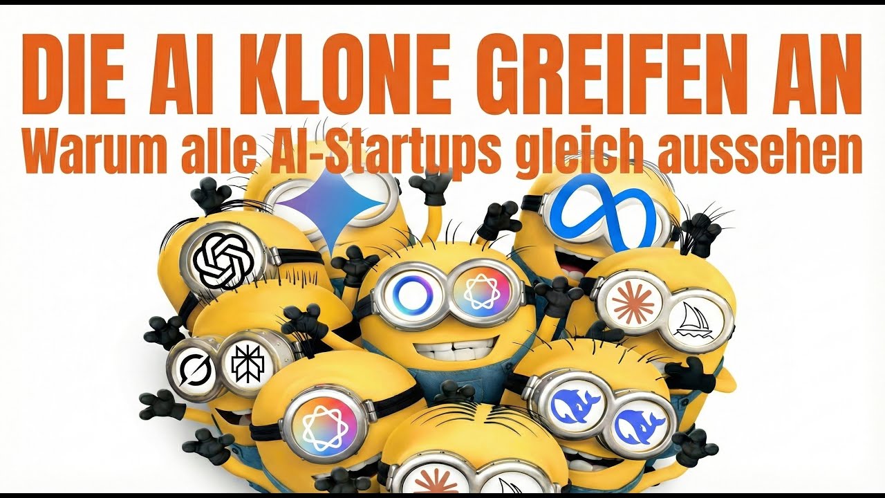 Die AI Klone greifen an - Warum (fast) alle AI-Startups gleich aussehen